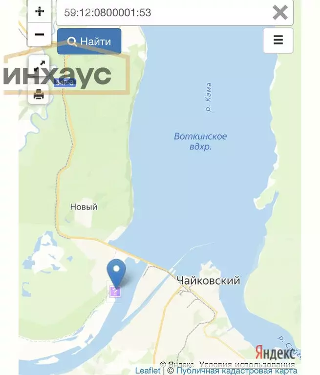 Участок в Пермский край, Чайковский городской округ, село Ольховка ... - Фото 0