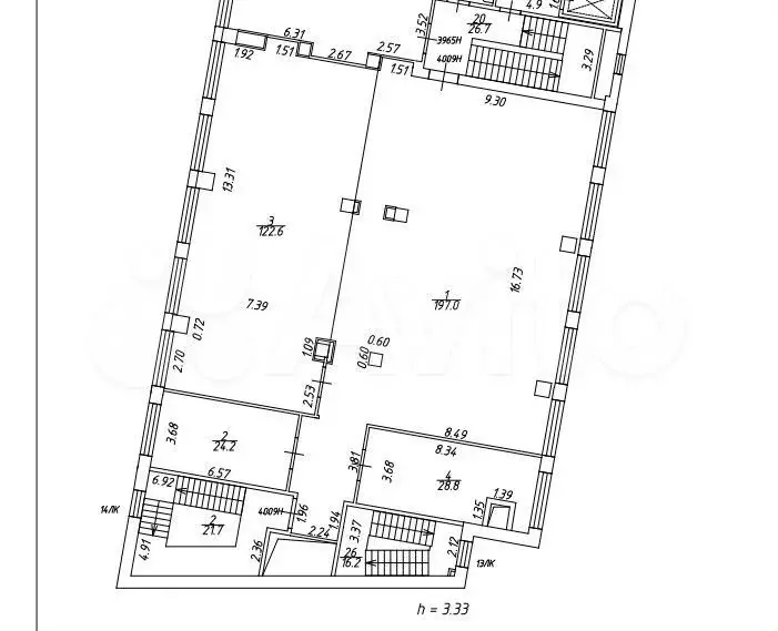 Продажа помещения свободного назначения 372 м2 - Фото 0