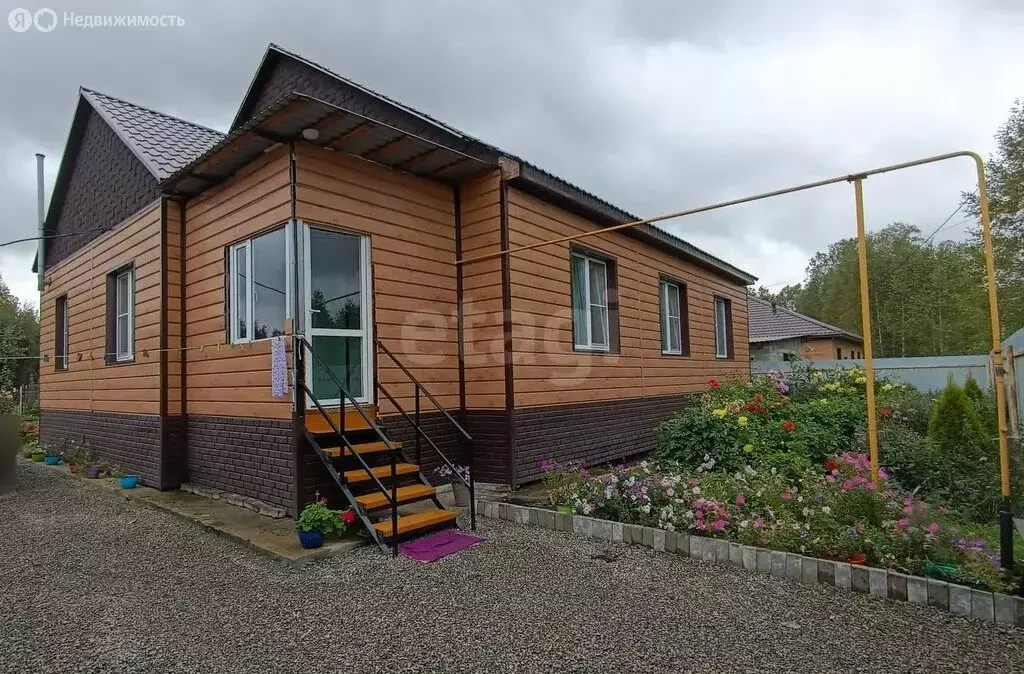 Дом в Увельский, квартал Придорожный, Садовый переулок (104.7 м) - Фото 0