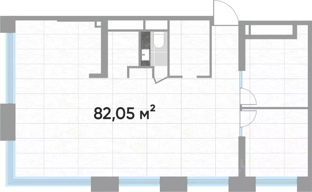 Помещение свободного назначения в Москва ул. Зорге, вл9 (82 м) - Фото 1