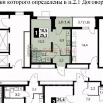 Студия Московская область, Ленинский городской округ, д. Тарычево 12 ... - Фото 2