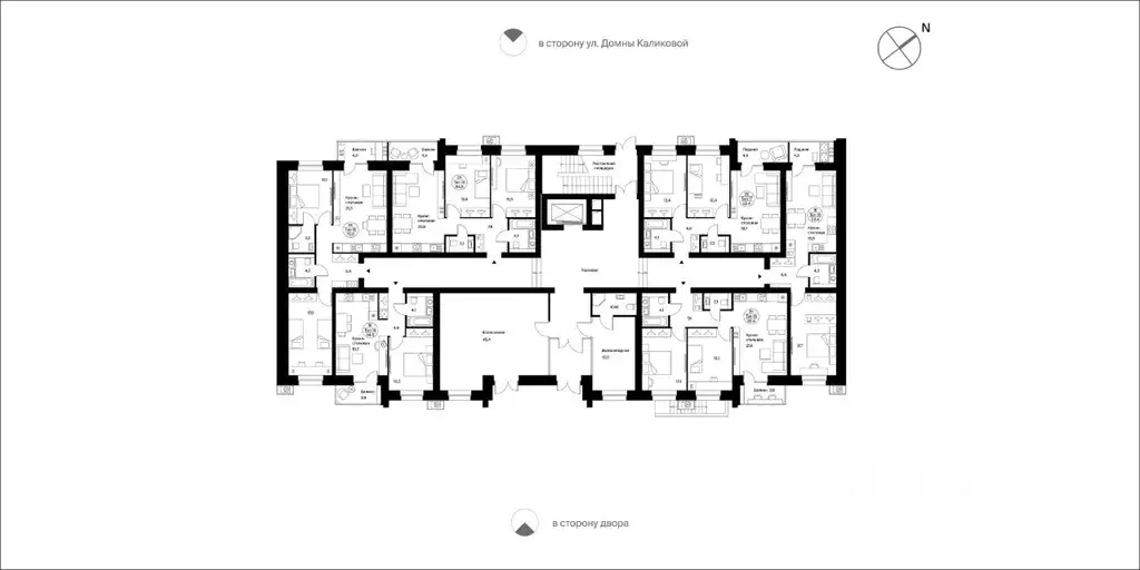 1-к кв. Коми, Сыктывкар Интернациональная ул., 200 (52.4 м) - Фото 1