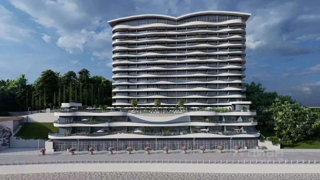 Помещение свободного назначения в Крым, Алушта ул. Набережная, 18 (86 ... - Фото 1