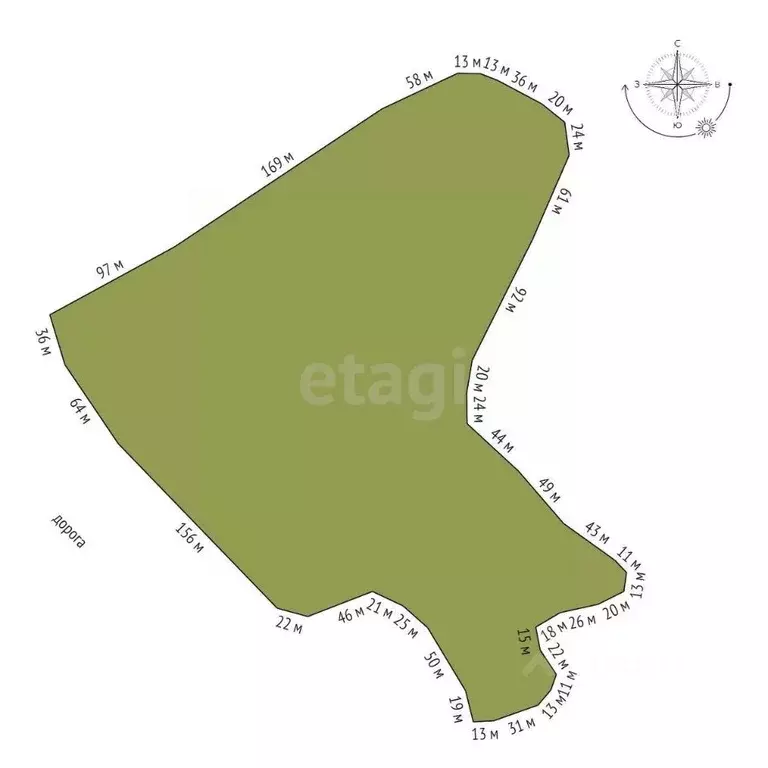 Участок в Вологодская область, Череповецкий район, Мяксинское ... - Фото 2