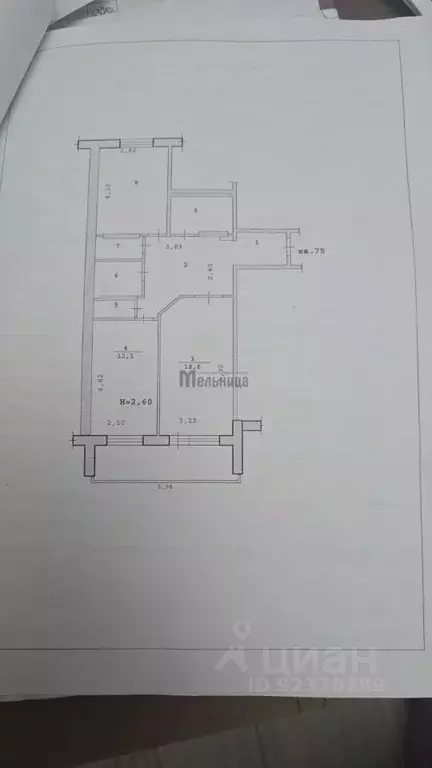 2-к кв. Волгоградская область, Волгоград Шекснинская ул., 40 (73.0 м) - Фото 1