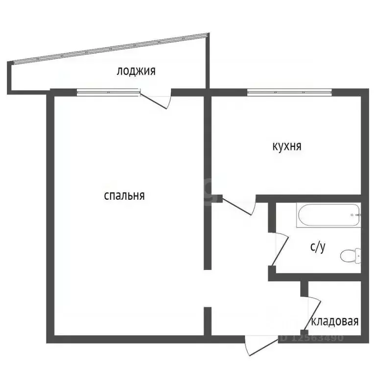 1-к кв. Воронежская область, Воронеж ул. Хользунова, 109 (36.7 м) - Фото 1