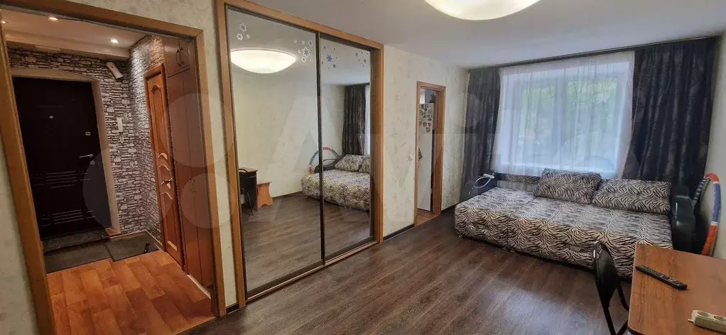 1-к. квартира, 31 м, 1/4 эт. - Фото 1