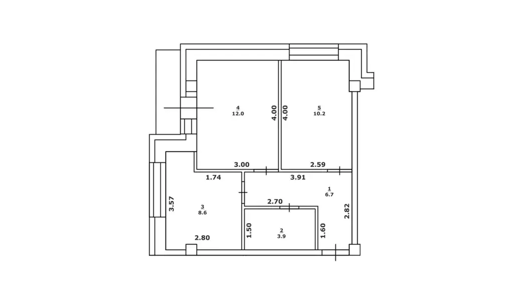 Продаётся 2-к квартира, 41.3 м - Фото 0