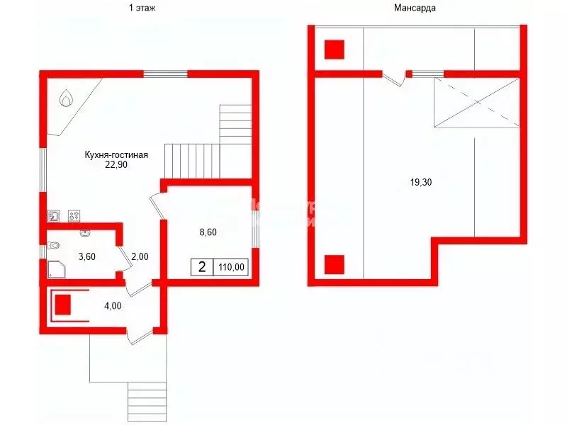 Дом в Новгородская область, Валдай ул. Белова, 5 (110 м) - Фото 2