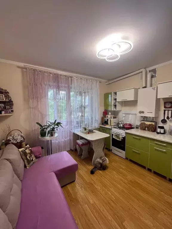 1-к. квартира, 38 м, 3/3 эт. - Фото 1