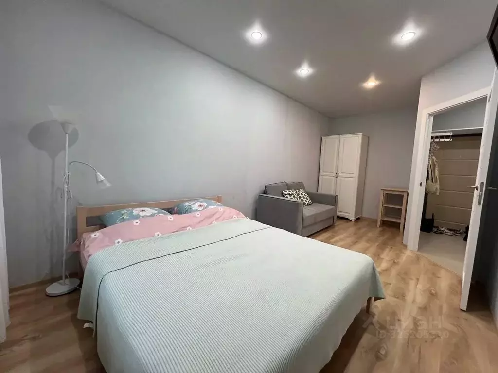 1-к кв. Татарстан, Казань ул. Николая Ершова, 66В (43.0 м) - Фото 1