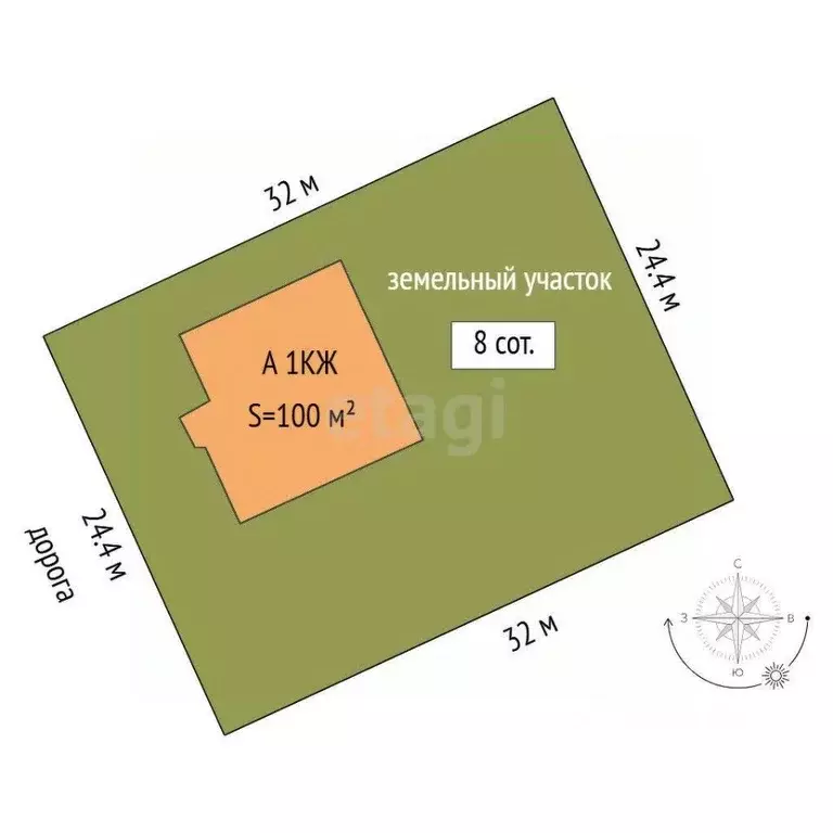 Дом в Тюменская область, Тюменский муниципальный округ, Онегин кп  ... - Фото 2