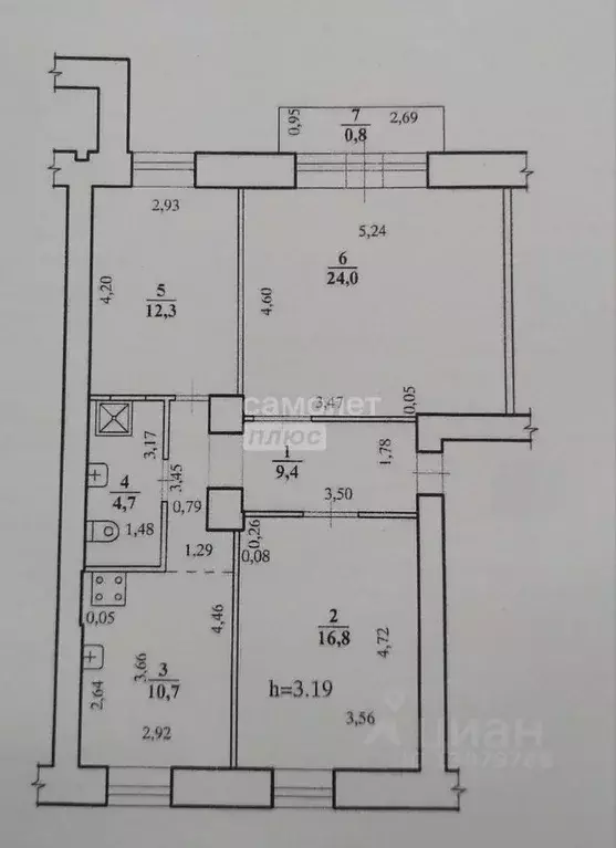 3-к кв. Забайкальский край, Чита Ленинградская ул., 76 (78.7 м) - Фото 1