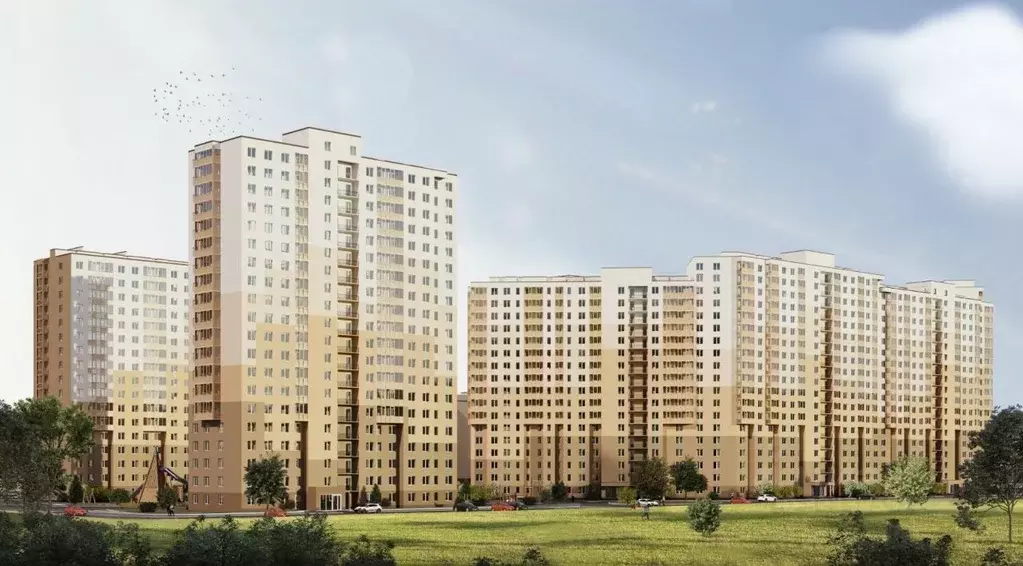 1-к кв. Ленинградская область, Всеволожский район, пос. Бугры Стороны ... - Фото 2