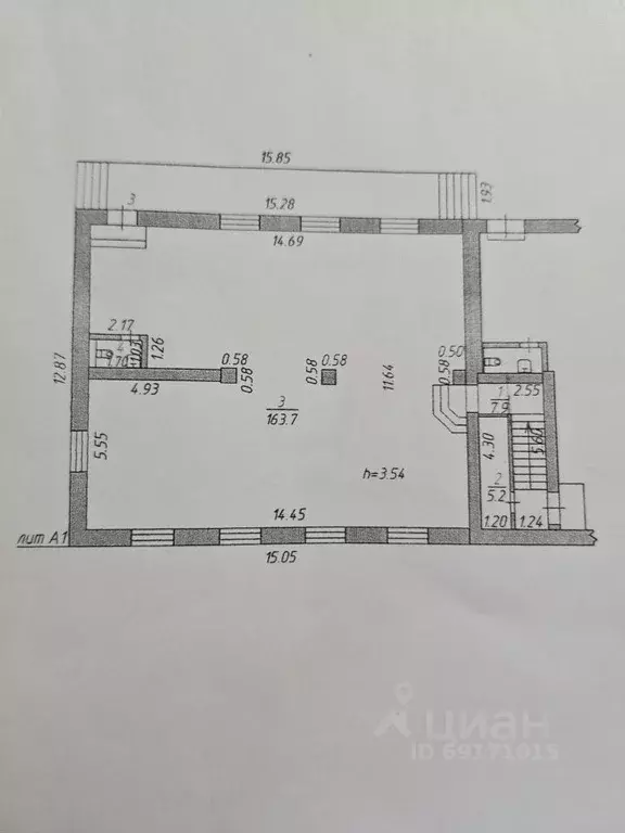 Торговая площадь в Орловская область, Орел Московское ш., 111Д (534 м) - Фото 1