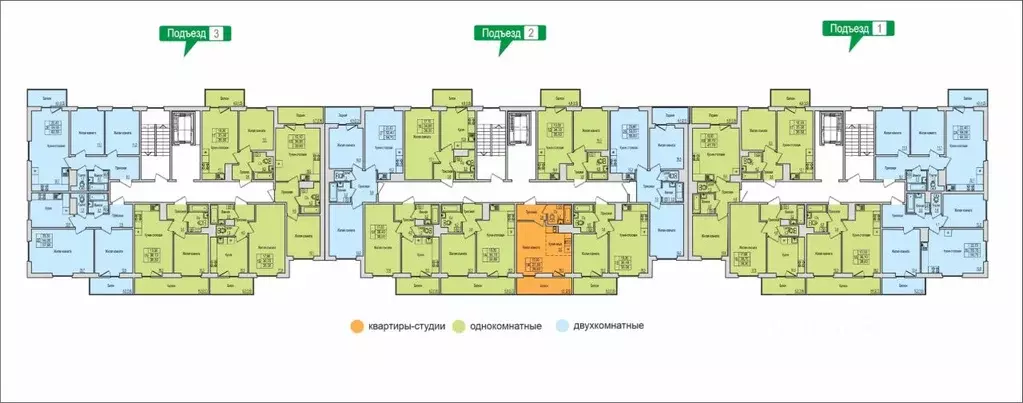 1-к кв. Псковская область, Псков Сиреневый бул., 10к1 (39.8 м) - Фото 1