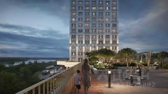 Студия Тюменская область, Тюмень ул. Краснооктябрьская, 4Ак1 (35.0 м) - Фото 1