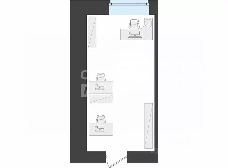Офис в Тюменская область, Тюмень ул. Республики, 211 (18 м) - Фото 1