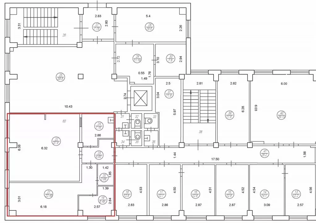 Офис в Москва ул. Бусиновская Горка, 2 (81 м) - Фото 1