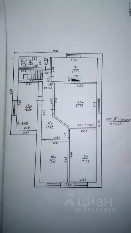 Дом в Ульяновская область, Ульяновск Бакинская ул., 17 (235 м) - Фото 1