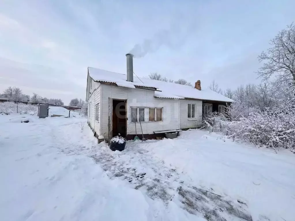 Дом в Смоленская область, Краснинский муниципальный округ, д. Волково  ... - Фото 1