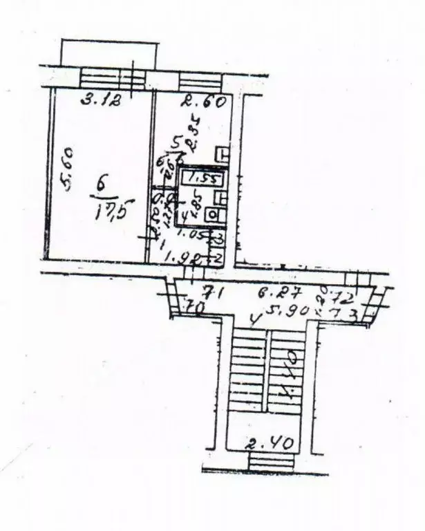 1-к кв. Иркутская область, Иркутск ул. Иосифа Уткина, 26 (31.2 м) - Фото 1