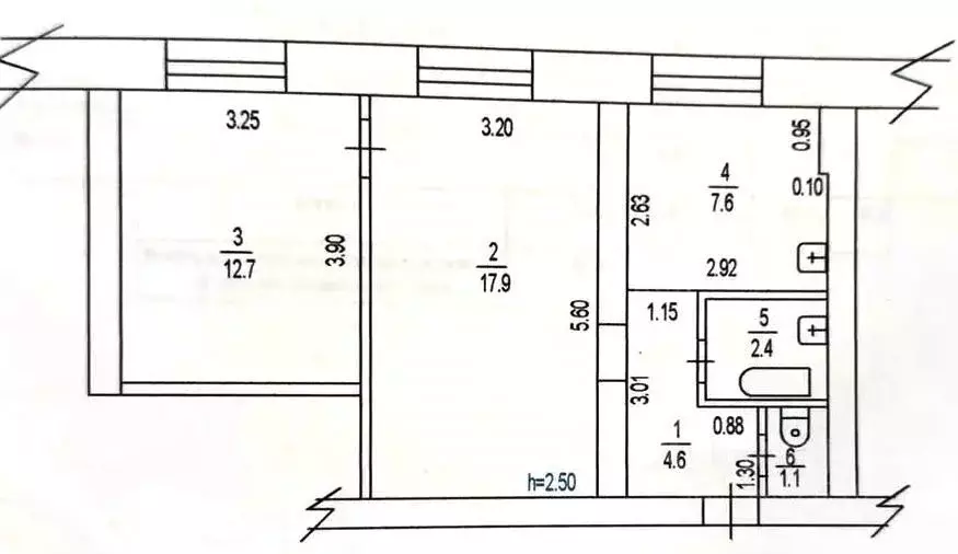 2-к кв. Алтайский край, Барнаул ул. Эмилии Алексеевой, 84А (46.3 м) - Фото 2
