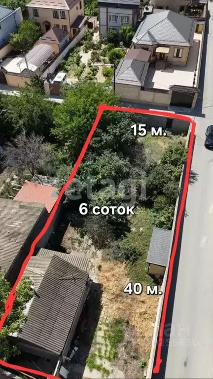 Участок в Дагестан, Махачкала ул. Священная (6.0 сот.) - Фото 0