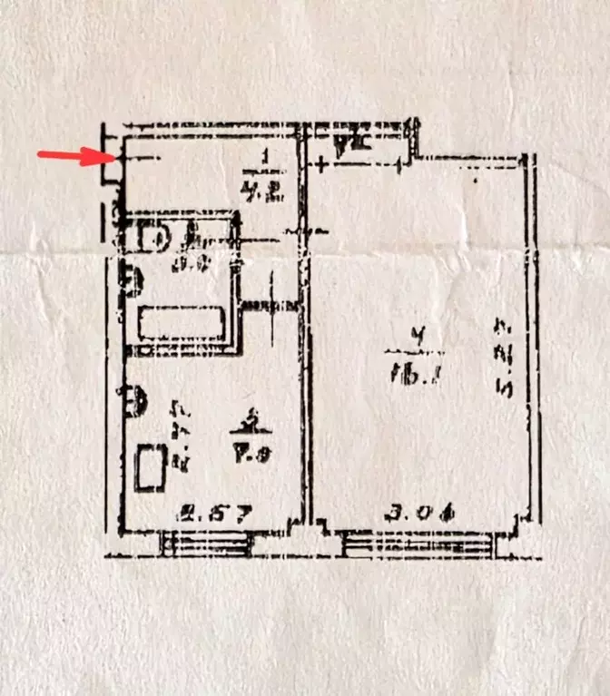 1-к кв. Астраханская область, Астрахань ул. Яблочкова, 42 (31.4 м) - Фото 2