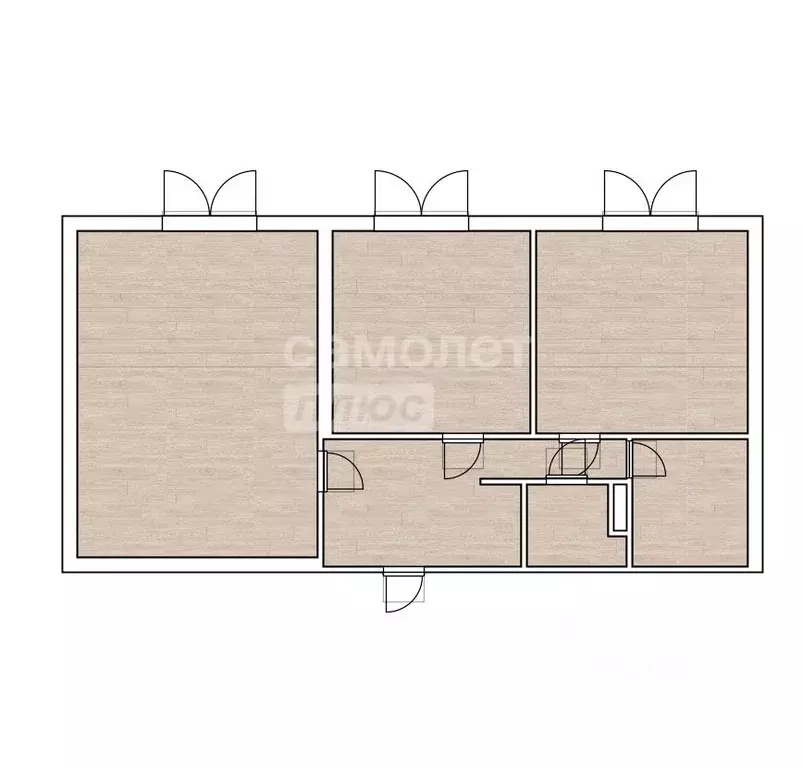 2-к кв. Тюменская область, Тюмень проезд Тихий, 6 (71.5 м) - Фото 2