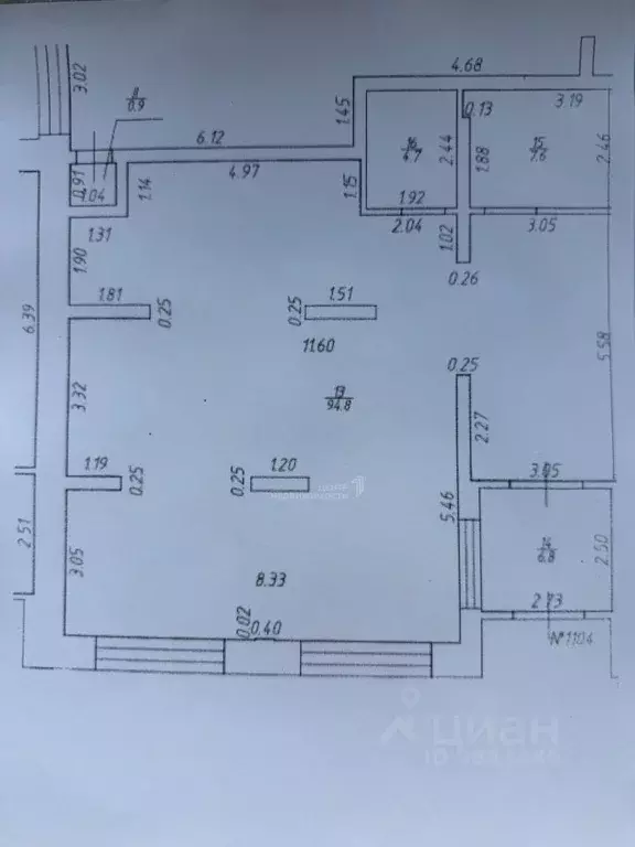 Торговая площадь в Татарстан, Казань ул. Александра Курынова, 5к1 (114 ... - Фото 2