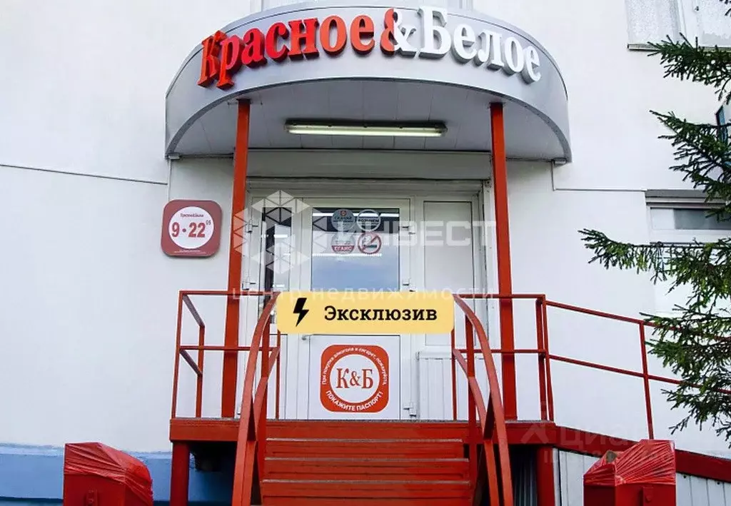 Торговая площадь в Мурманская область, Кандалакша ул. Горького, 16 (71 ... - Фото 0