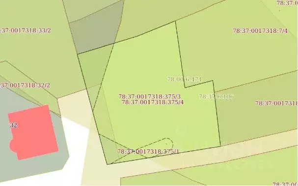 Участок в Санкт-Петербург пос. Усть-Ижора, Верхняя Ижорская ул., 5 ... - Фото 2