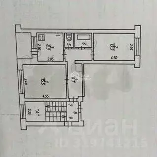 2-к кв. Калужская область, Калуга Турынино мкр, ул. Льва Толстого, 3 ... - Фото 0