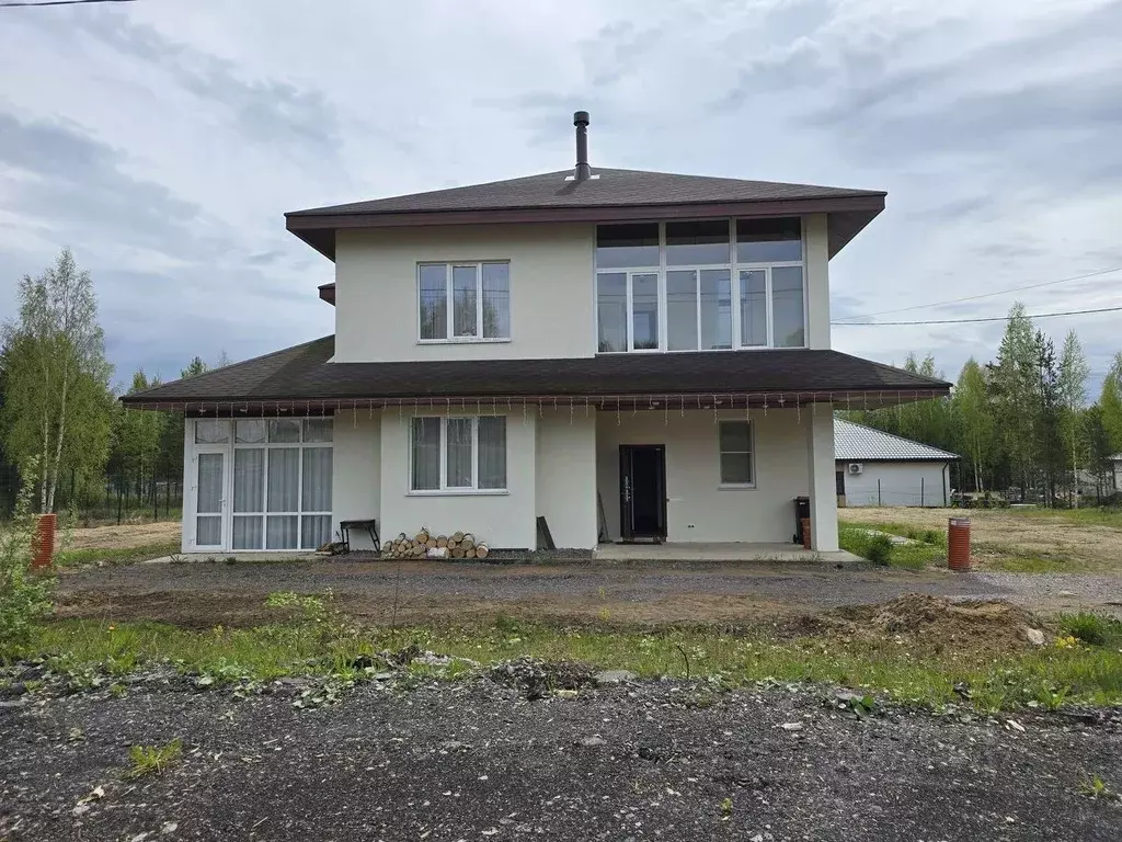 Коттедж в Ленинградская область, Всеволожский район, Бугровское ... - Фото 0