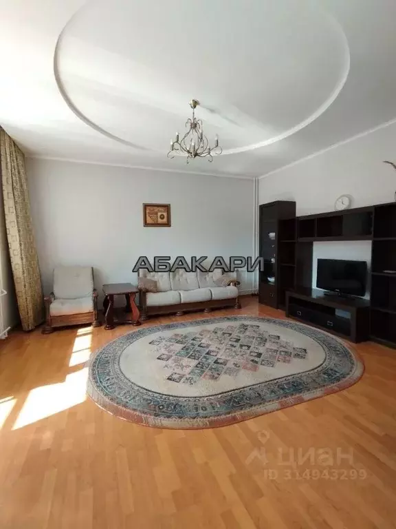 2-к кв. Красноярский край, Красноярск ул. Менжинского, 10д (67.0 м) - Фото 0