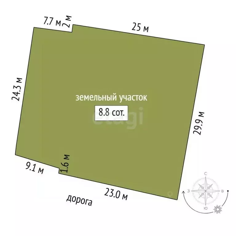 Дом в Тюменская область, с. Ярково ул. Сибирская (53 м) - Фото 2