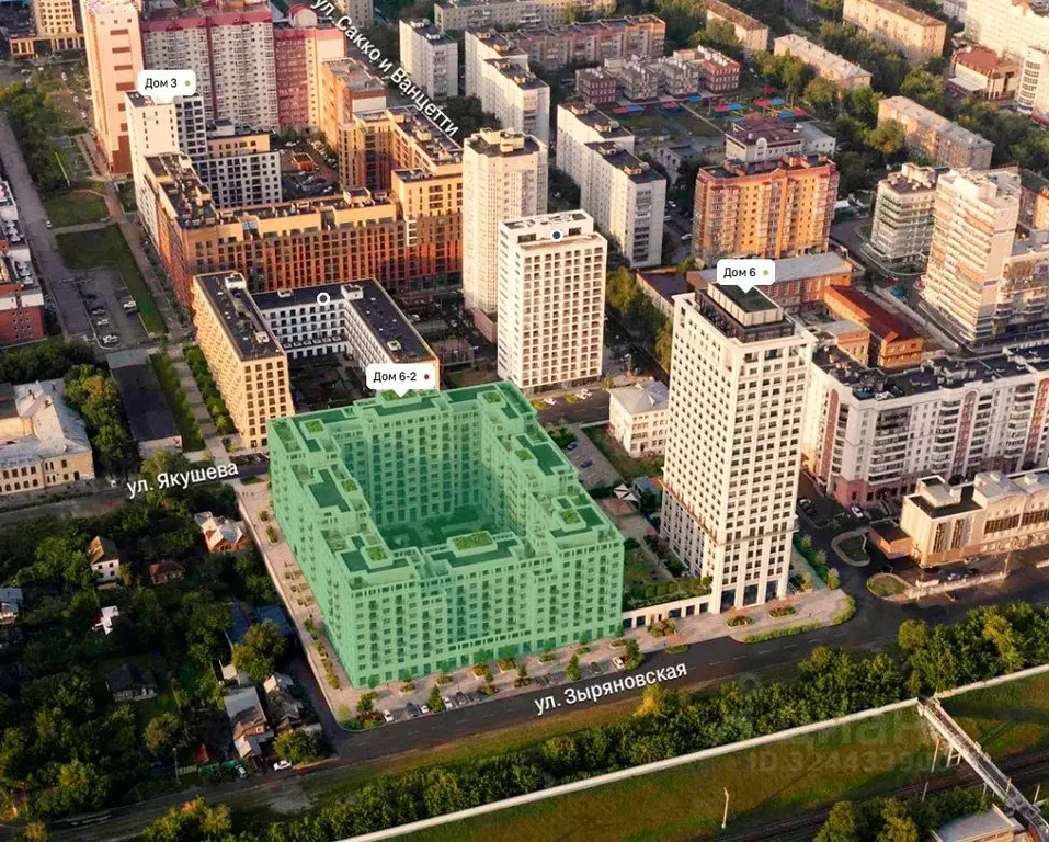 Гараж в Новосибирская область, Новосибирск Зыряновская ул., 53с (4 м) - Фото 1