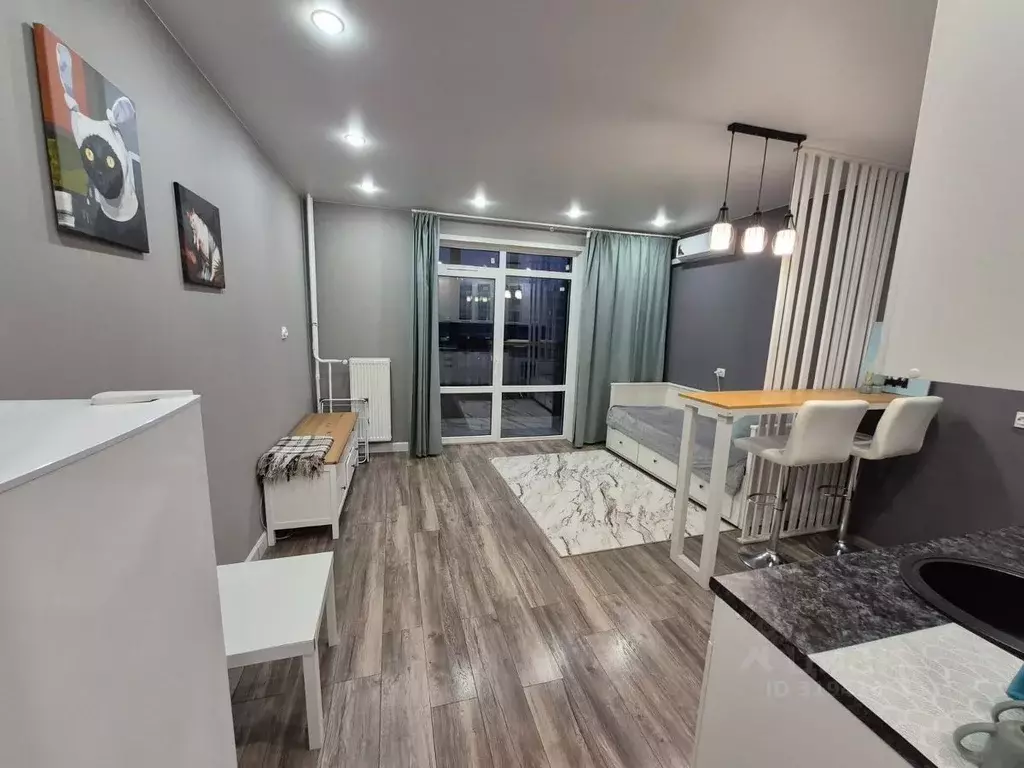 Студия Новосибирская область, Новосибирск ул. Титова, 232/3 (28.4 м) - Фото 1