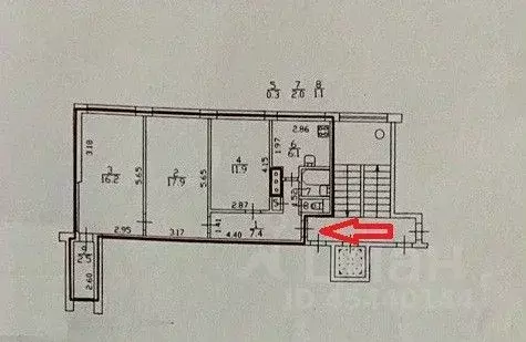 3-к кв. Санкт-Петербург Дачный просп., 8К1 (65.4 м) - Фото 1