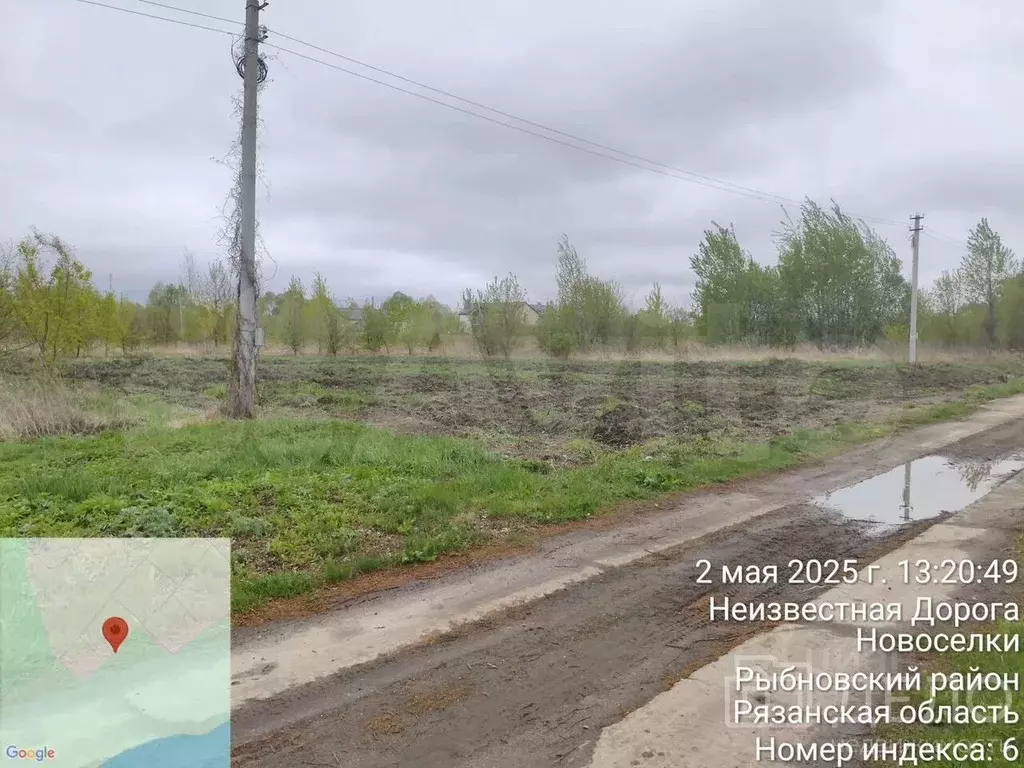 Участок в Рязанская область, Рыбновский муниципальный округ, с. ... - Фото 1