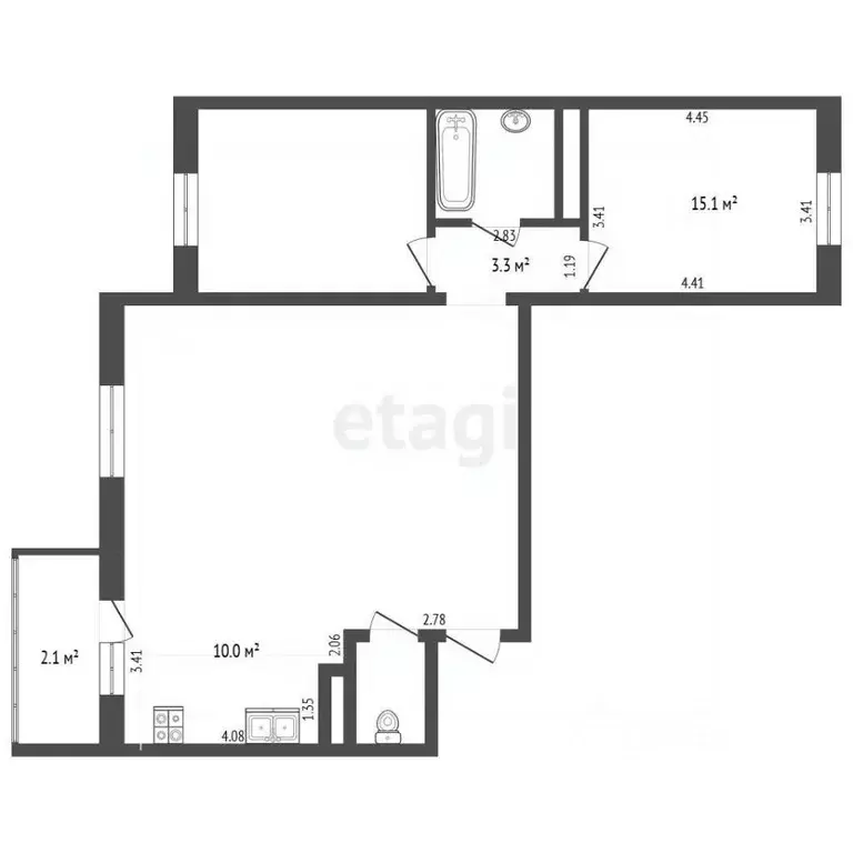 3-к кв. Мордовия, Саранск Московская ул., 44 (98.0 м) - Фото 1