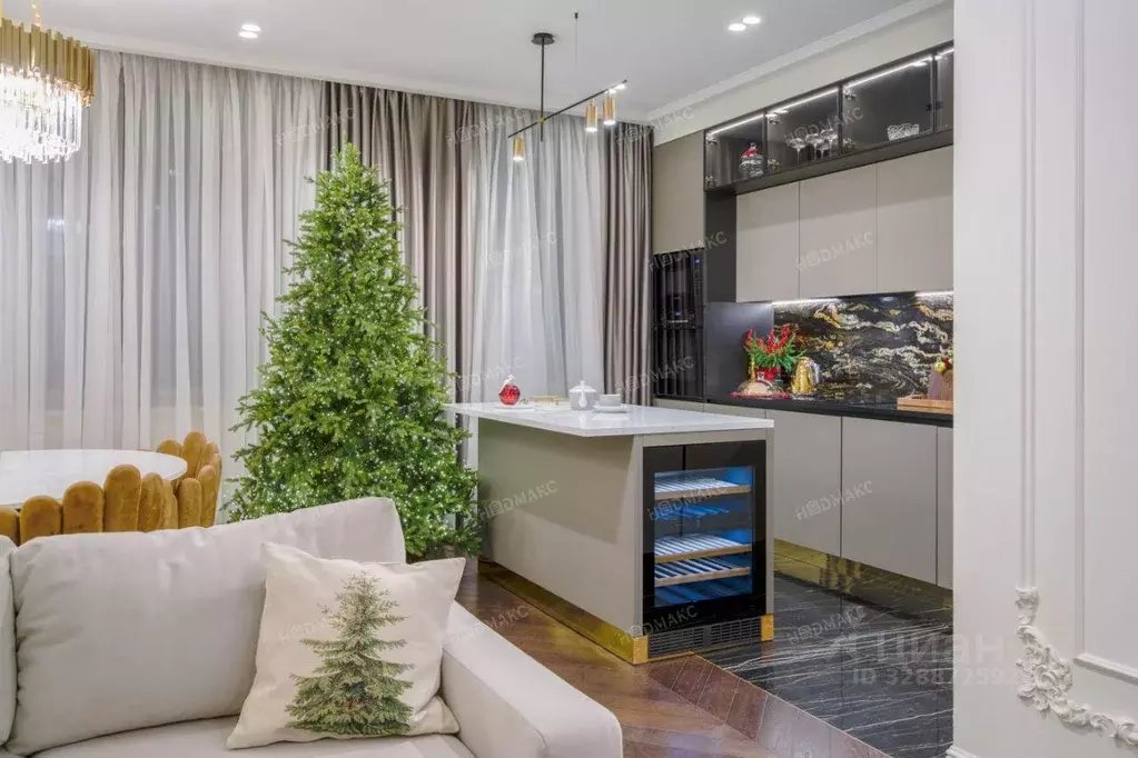 Квартира, 3 комнаты, 109.6 м - Фото 1