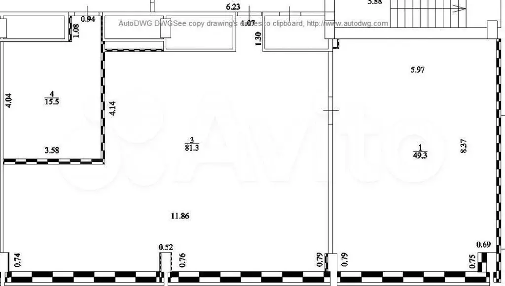 Продажа пл. 146 м2 под офис, м. Марьина роща в - Фото 0