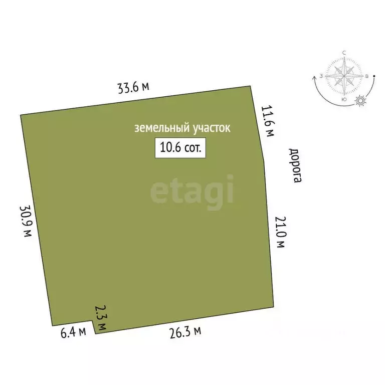 Участок в Москва д. Ворсино, 3 (10.0 сот.) - Фото 2