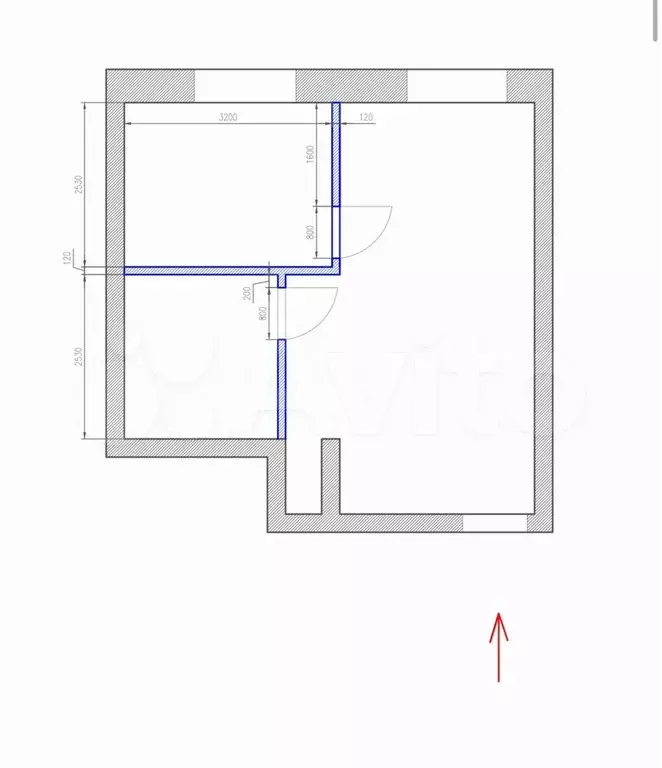 Помещение с ремонтом 38м2 - Фото 0
