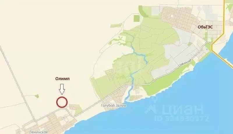 Участок в Новосибирская область, Новосибирский район, Морской ... - Фото 1