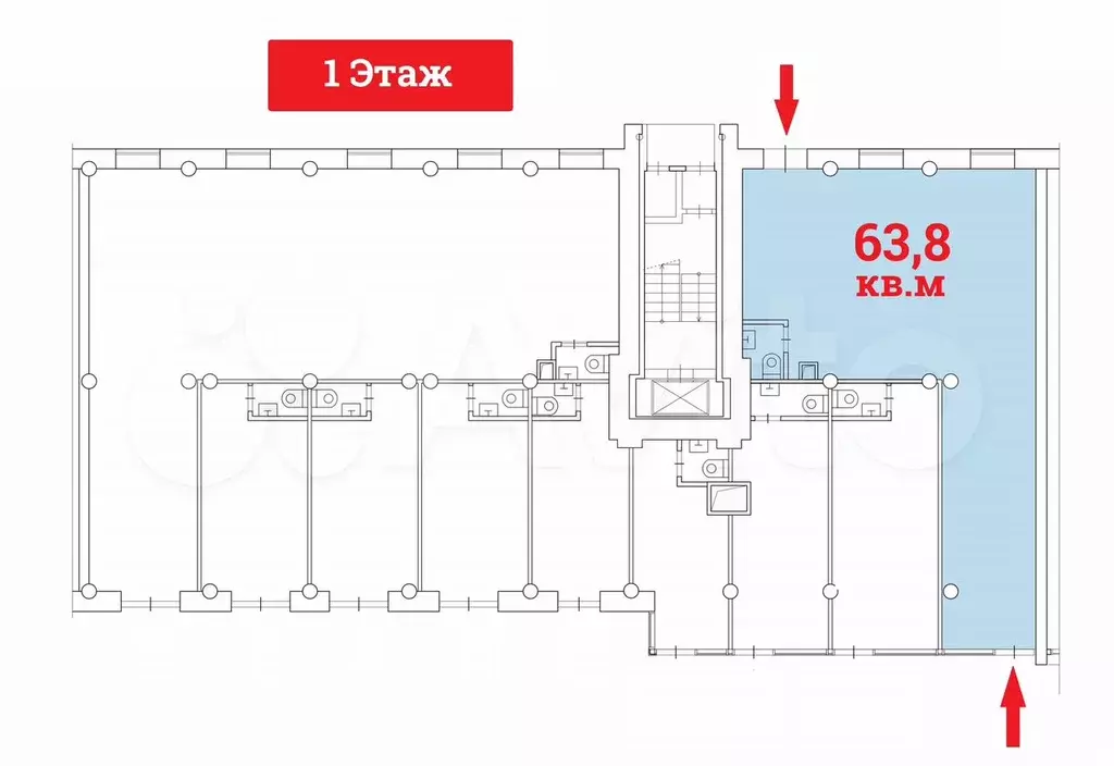 Продажа Помещения у м.Планерная - 63,8 м - Фото 0