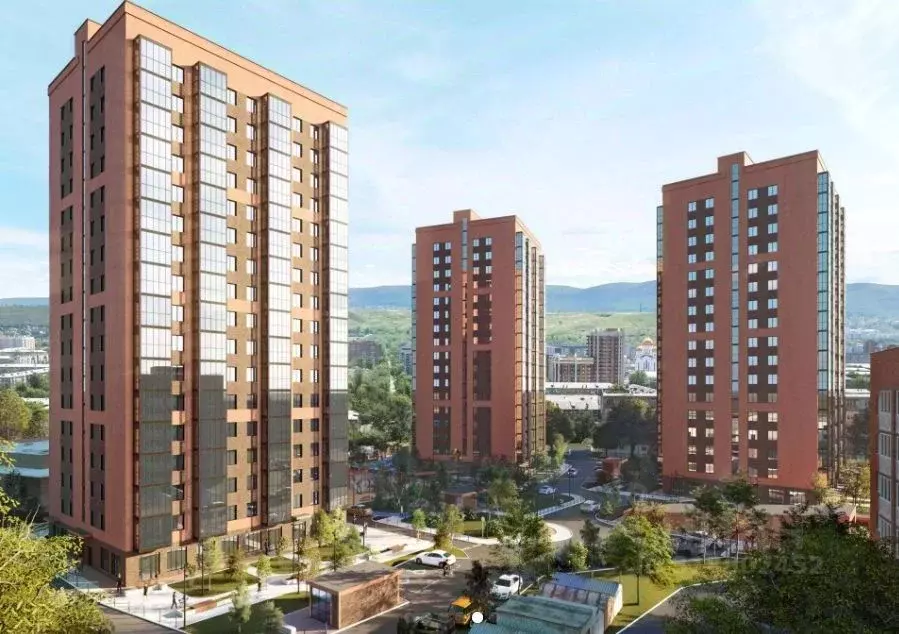 2-к кв. Красноярский край, Красноярск Семафорная ул., 441а (55.29 м) - Фото 1