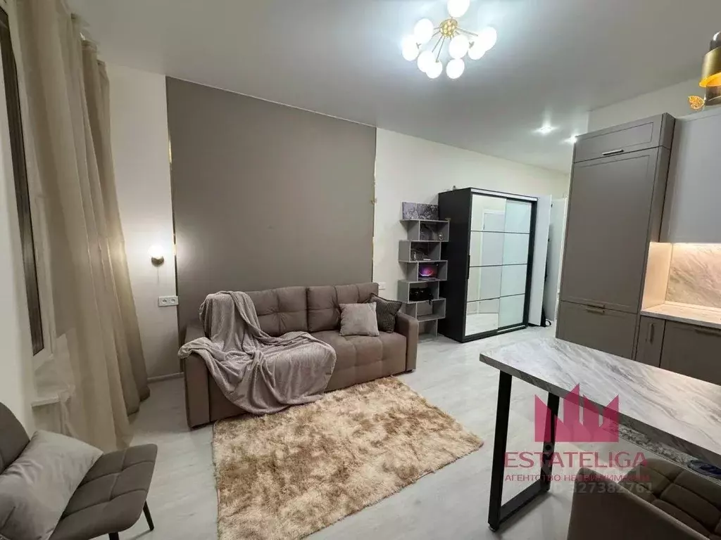 Студия Москва Шелепихинская наб., 34к5 (30.0 м) - Фото 1